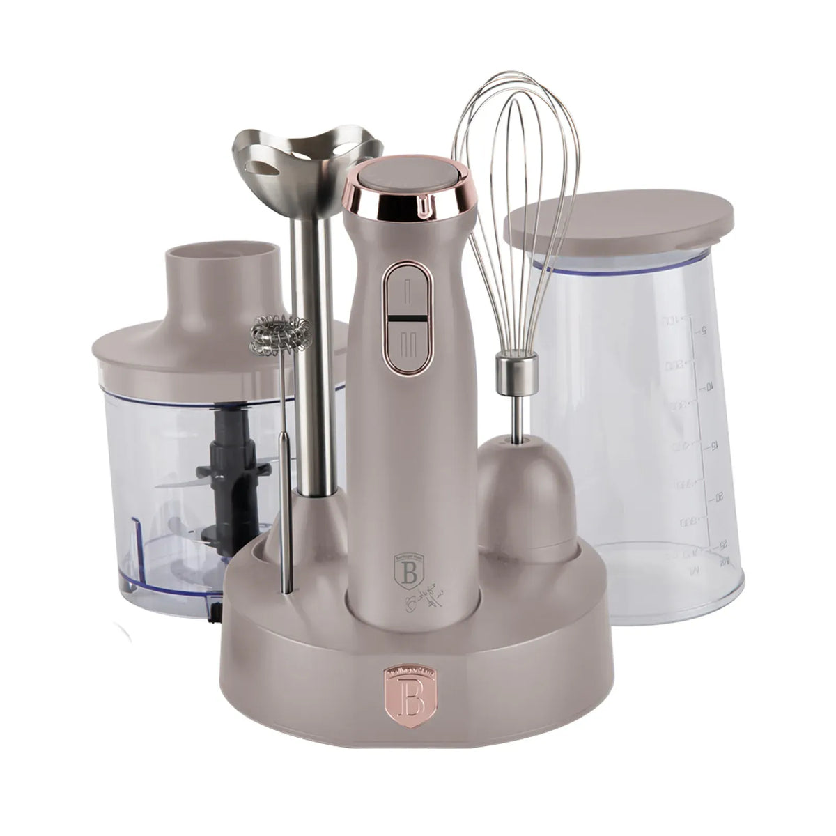 Berlinger Haus 6 részes botmixer szett (800 W) – Taupe Collection