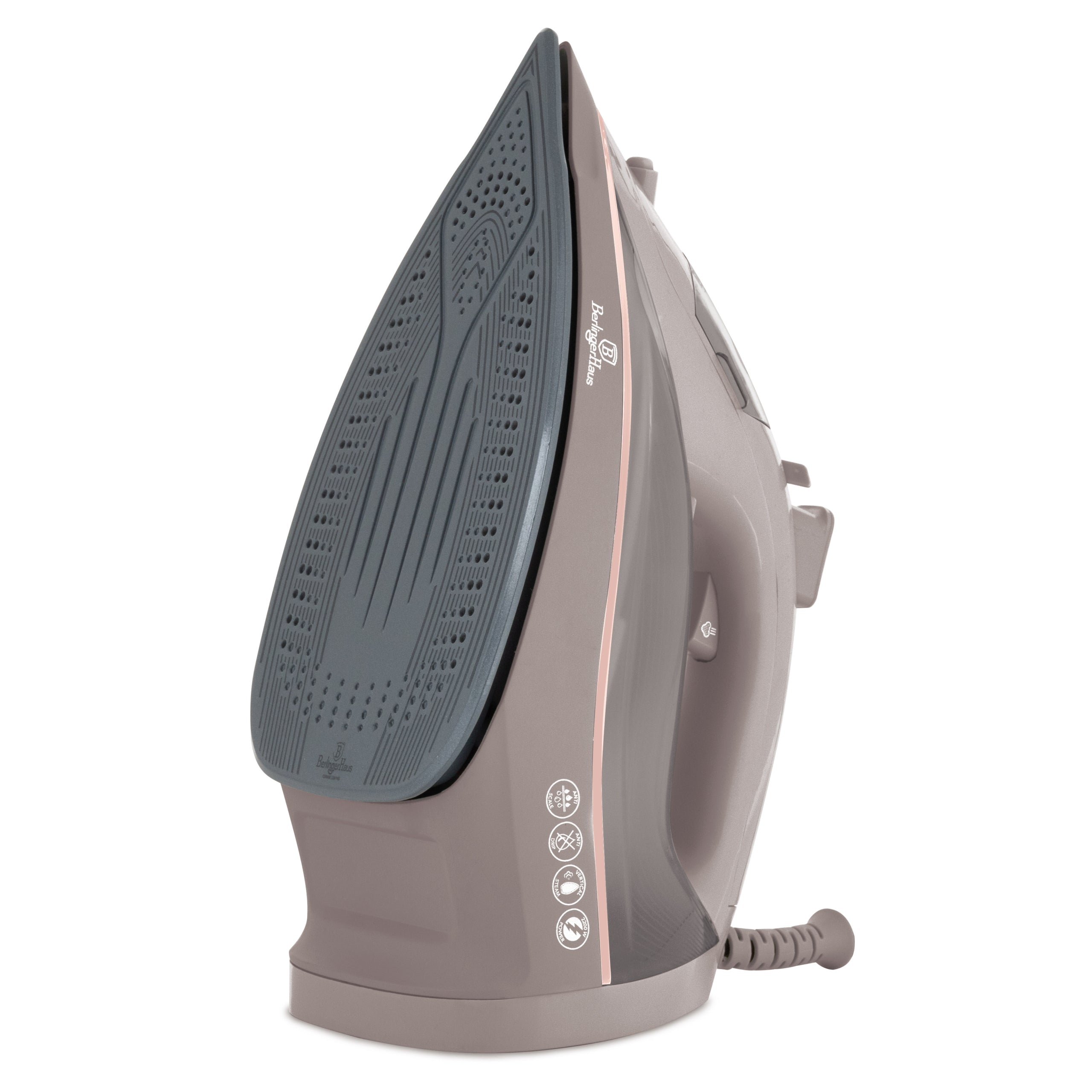 Vasaló kerámia talp 2200 W Berlinger Haus matt szürke