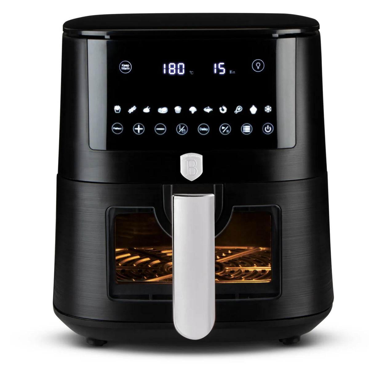 Berlinger Haus AirFryer átlátszó ablakkal (8 L)