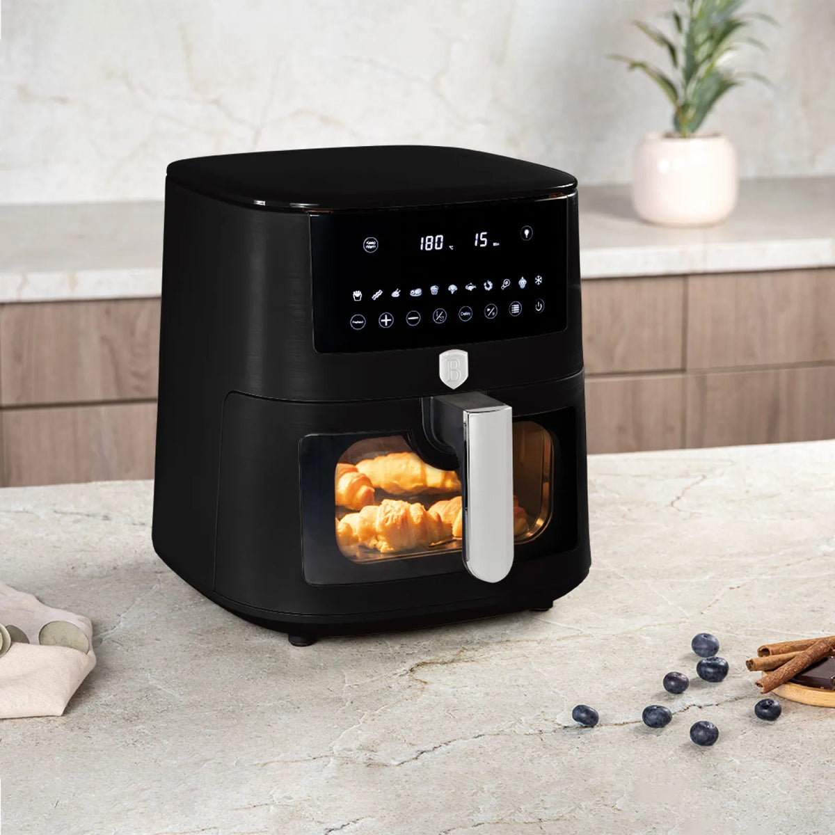 Berlinger Haus AirFryer átlátszó ablakkal (8 L) – 7. kép