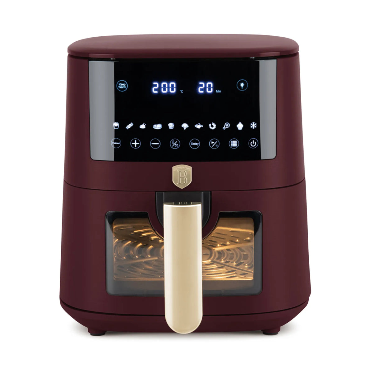 Berlinger Haus AirFryer átlátszó ablakkal (8 L) – 5. kép