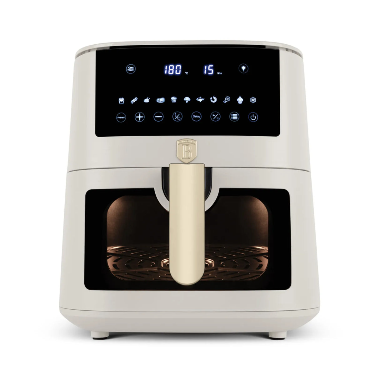 Berlinger Haus AirFryer átlátszó ablakkal (8 L)