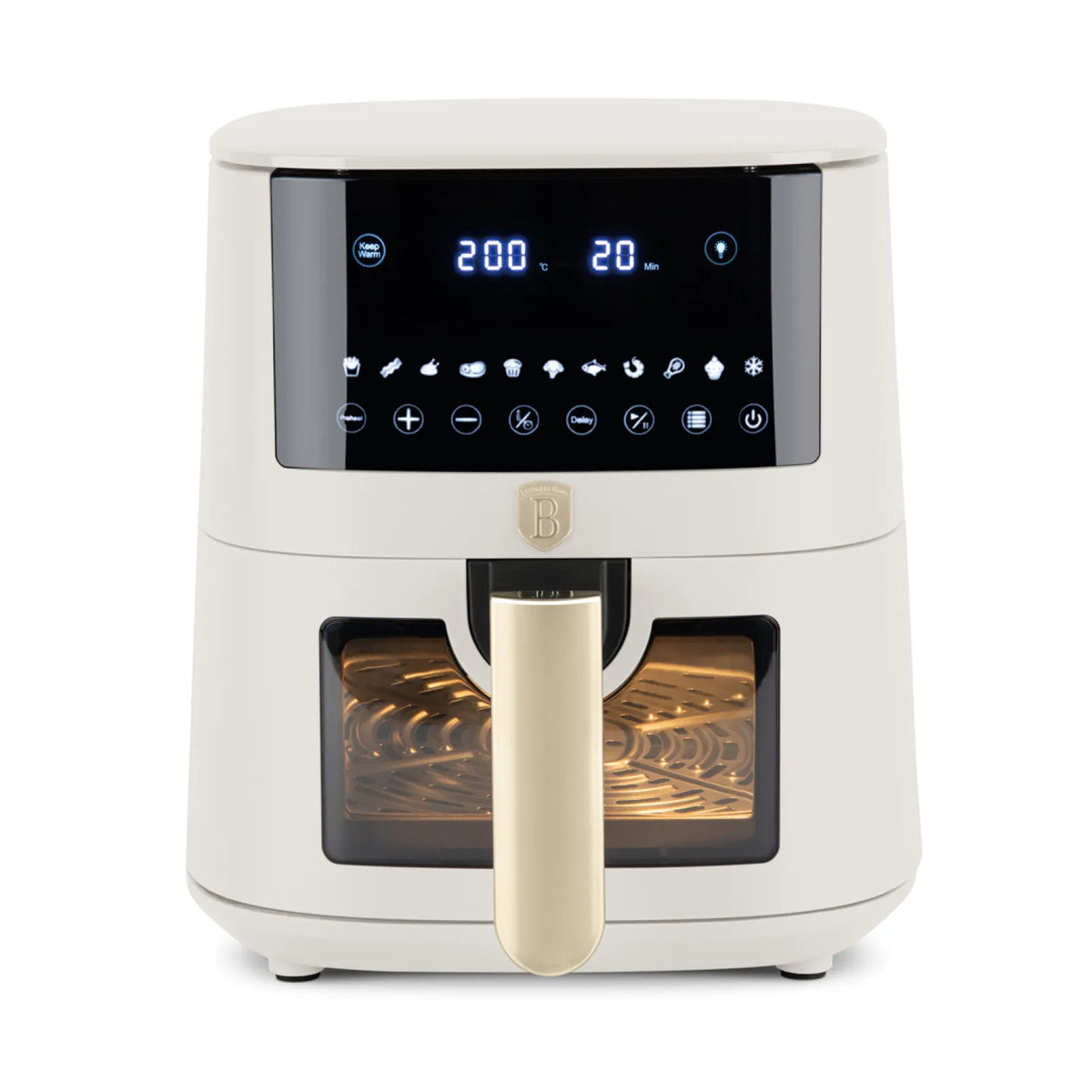 Berlinger Haus AirFryer átlátszó ablakkal (8 L) – 3. kép