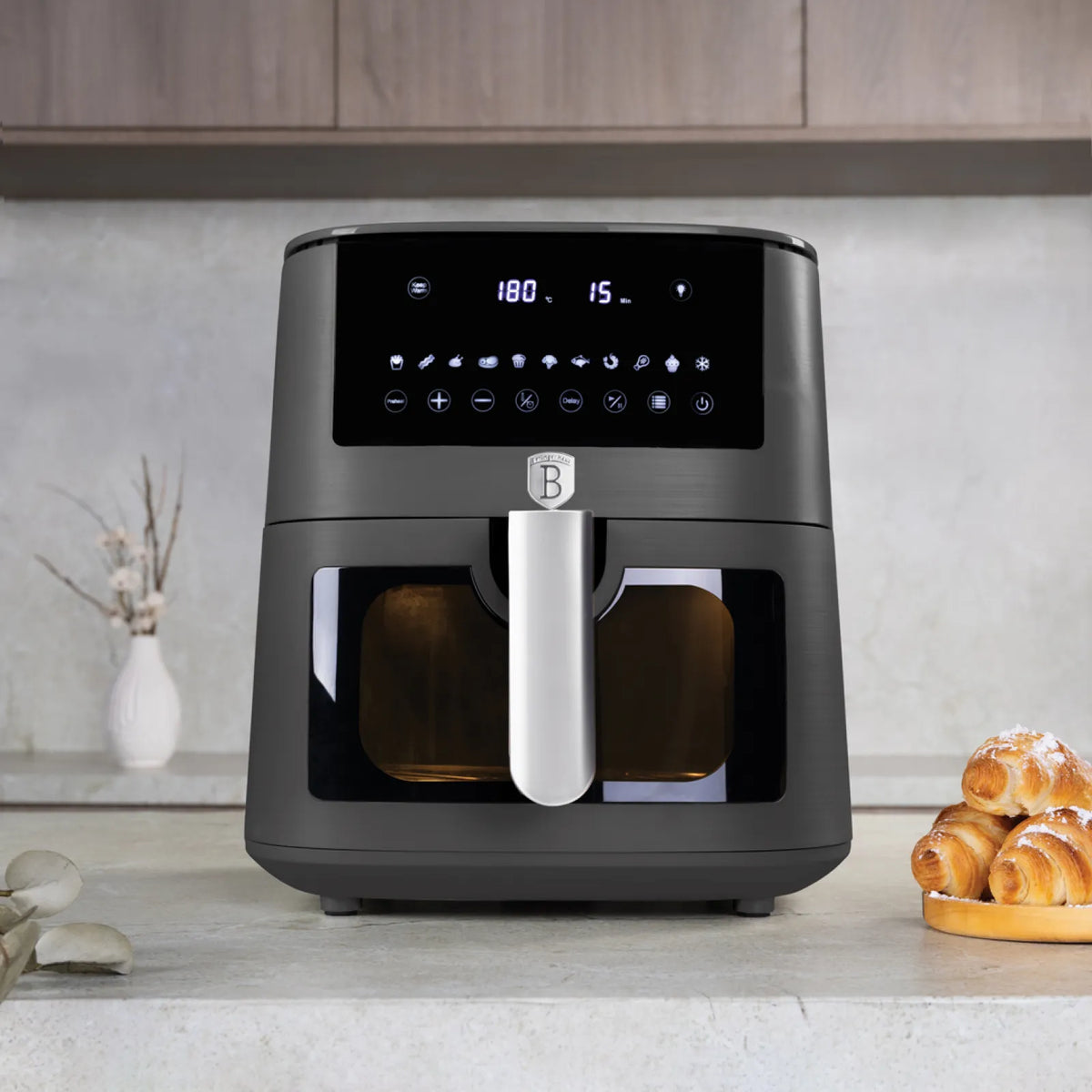 Berlinger Haus AirFryer átlátszó ablakkal (8 L) – 9. kép