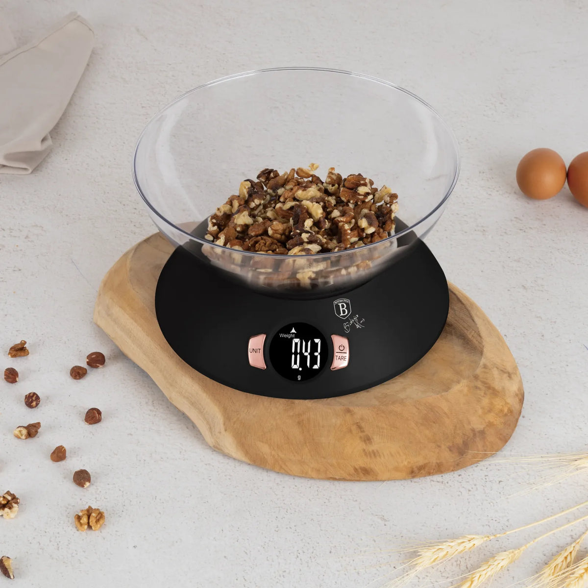 Berlinger Haus Konyhai mérleg tállal (5 kg) – 7. kép