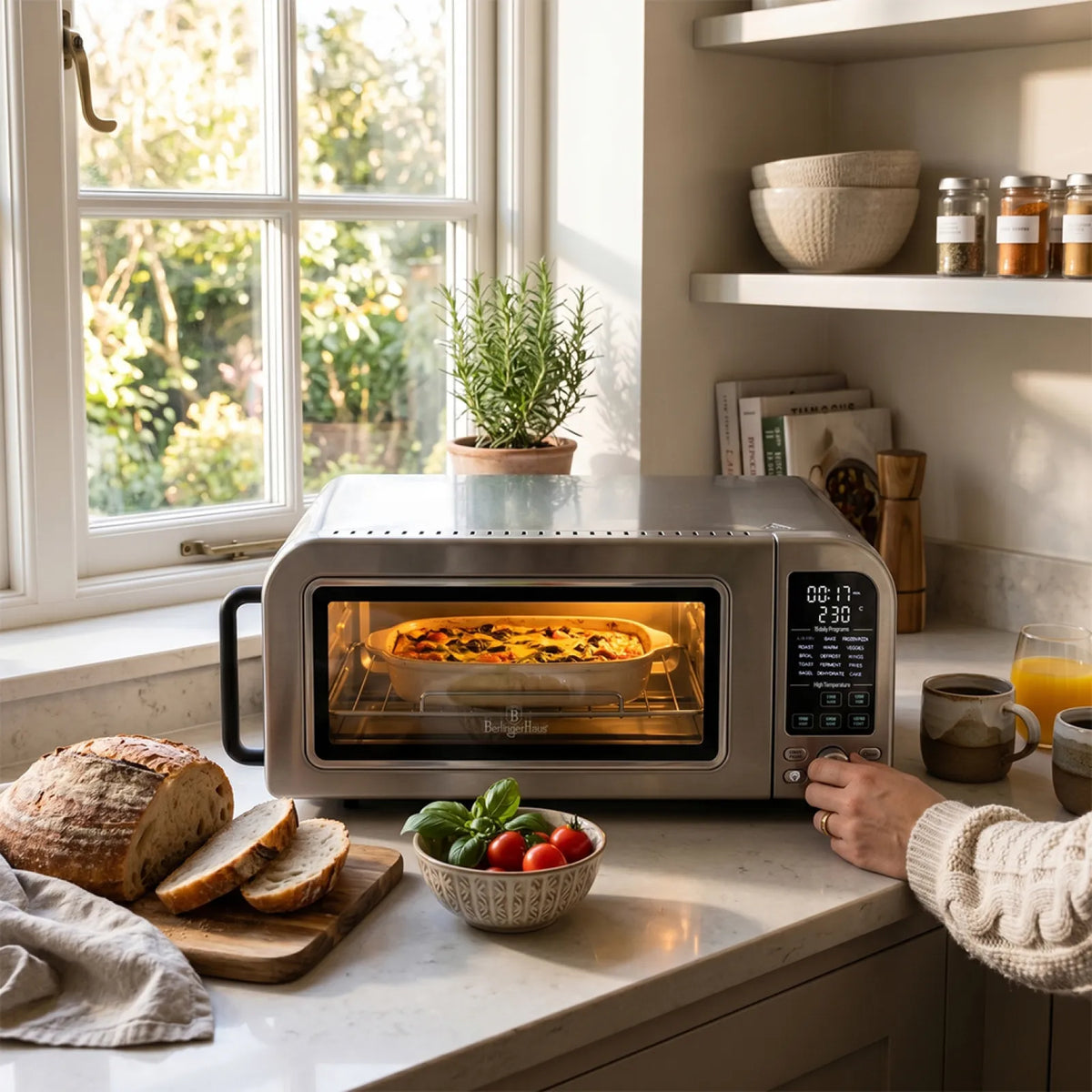 Berlinger Haus Elektromos pizzasütő (2000 W) – 10. kép