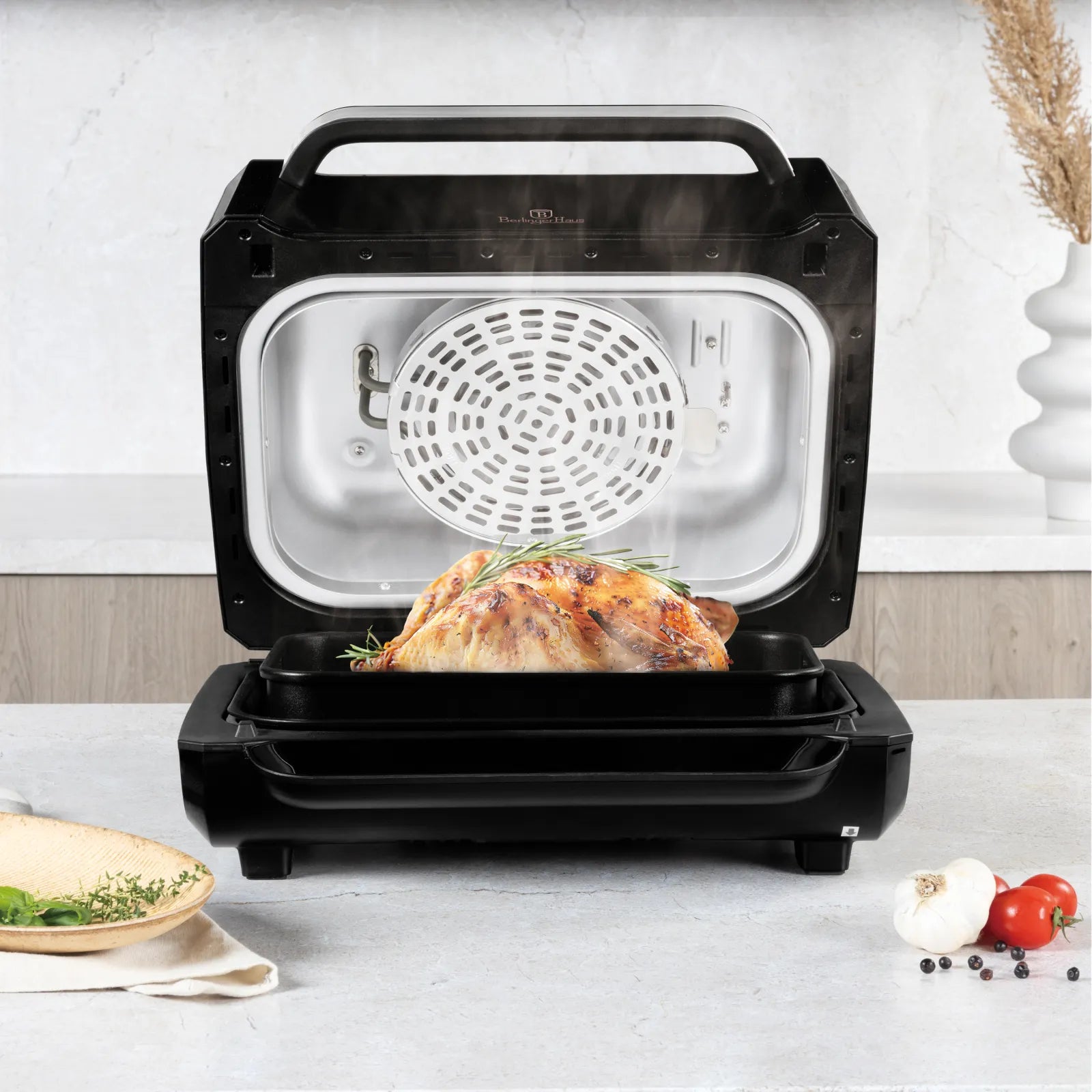 Berlinger Haus 16 az 1-ben forrólevegős grill sütő 1700 W