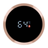 Berlinger Haus fekete termosz palack digitális hőmérővel 0,5 l – Black Rose Collection