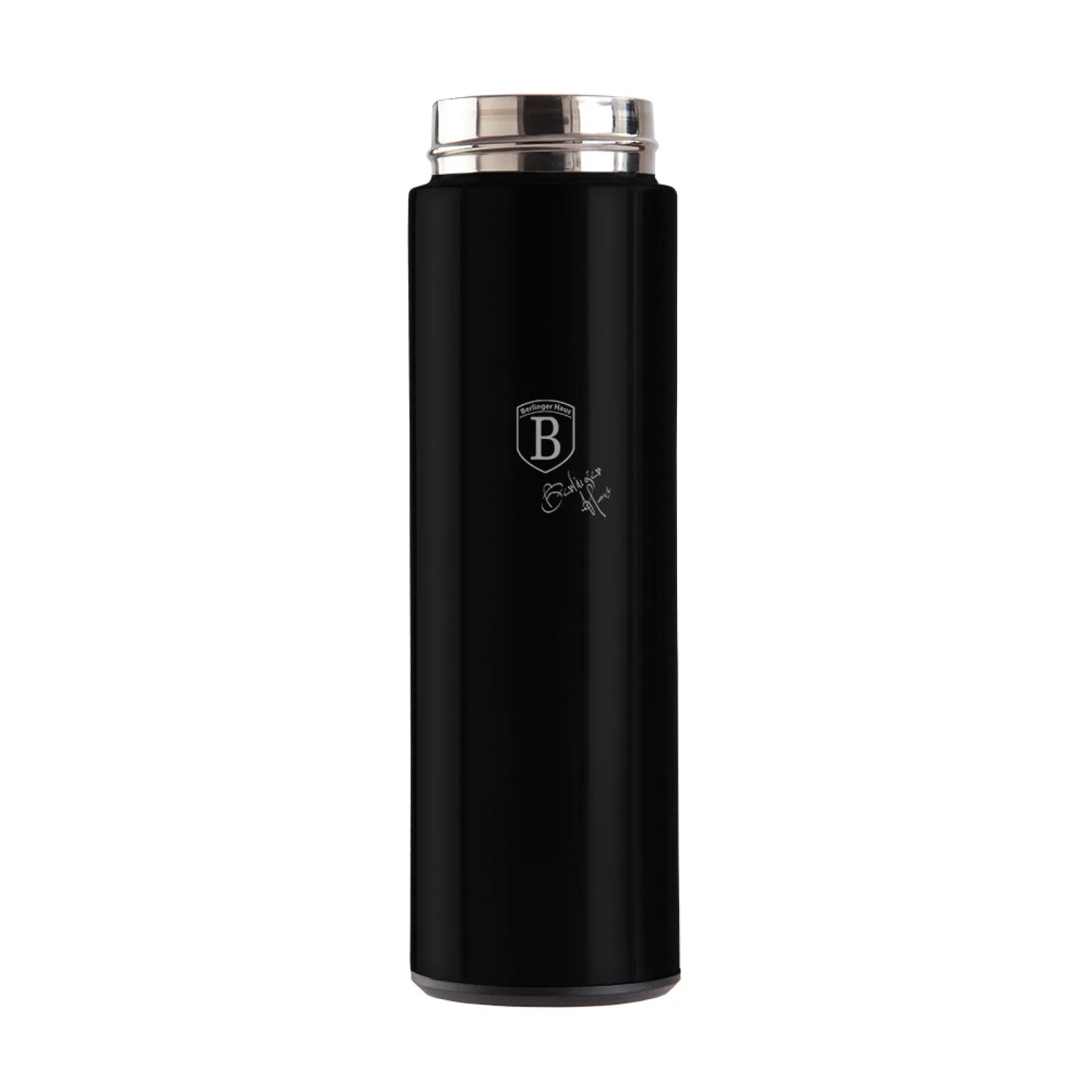 Berlinger Haus fekete termosz palack digitális hőmérővel 0,5 l – Black Rose Collection