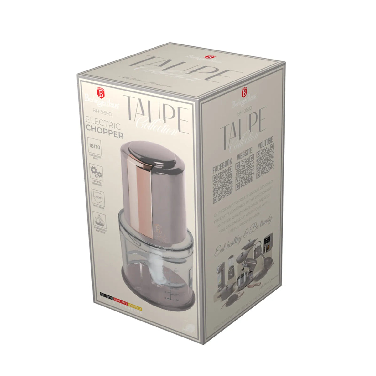 Berlinger Haus 2 az 1-ben mini chopper (300 W) – 2. kép