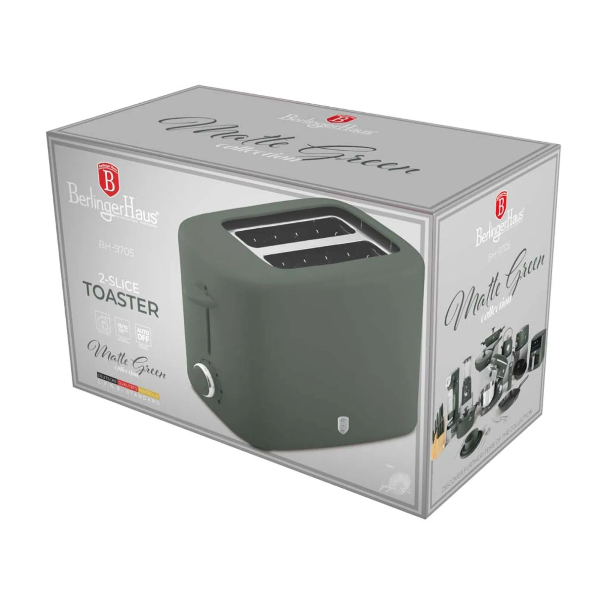 Berlinger Haus Kenyérpirító fedővel (750 W) – 2. kép