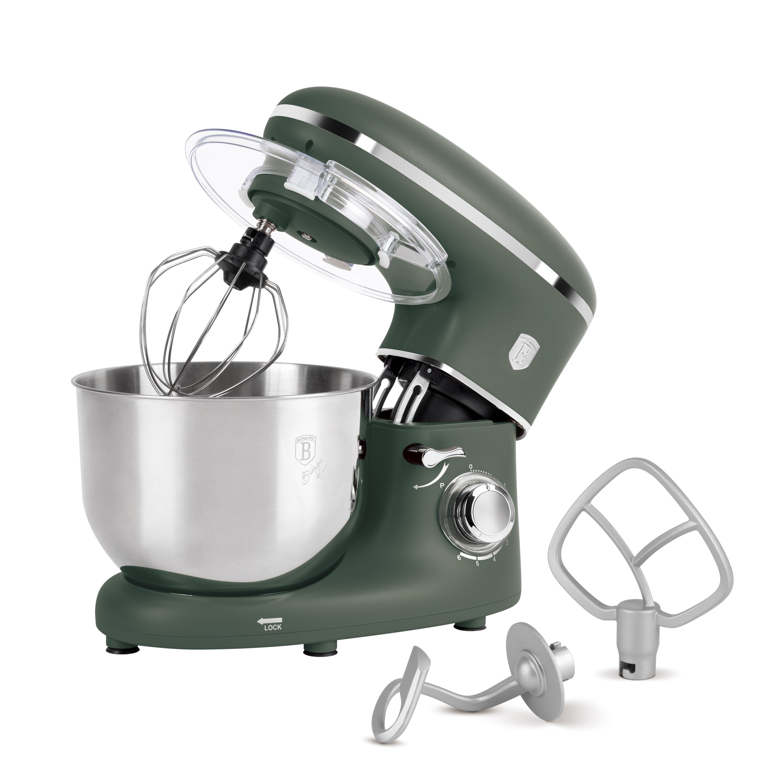 Berlinger Haus Konyhai robotgép 1300 W 6 L Matte Green Collection