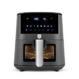 AirFryer átlátszó ablakkal 5 literes 1400 W Berlinger Haus Anthracite