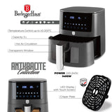 AirFryer átlátszó ablakkal 5 literes 1400 W Berlinger Haus Anthracite