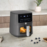 AirFryer átlátszó ablakkal 5 literes 1400 W Berlinger Haus Anthracite