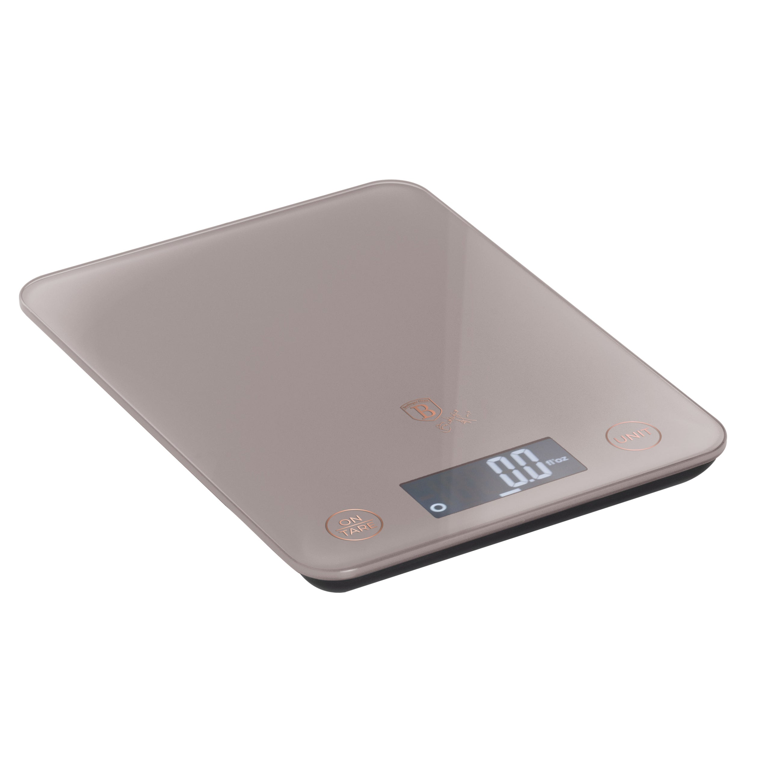 Berlinger Haus Digitális üveg konyhai mérleg 5 kg matt szürke