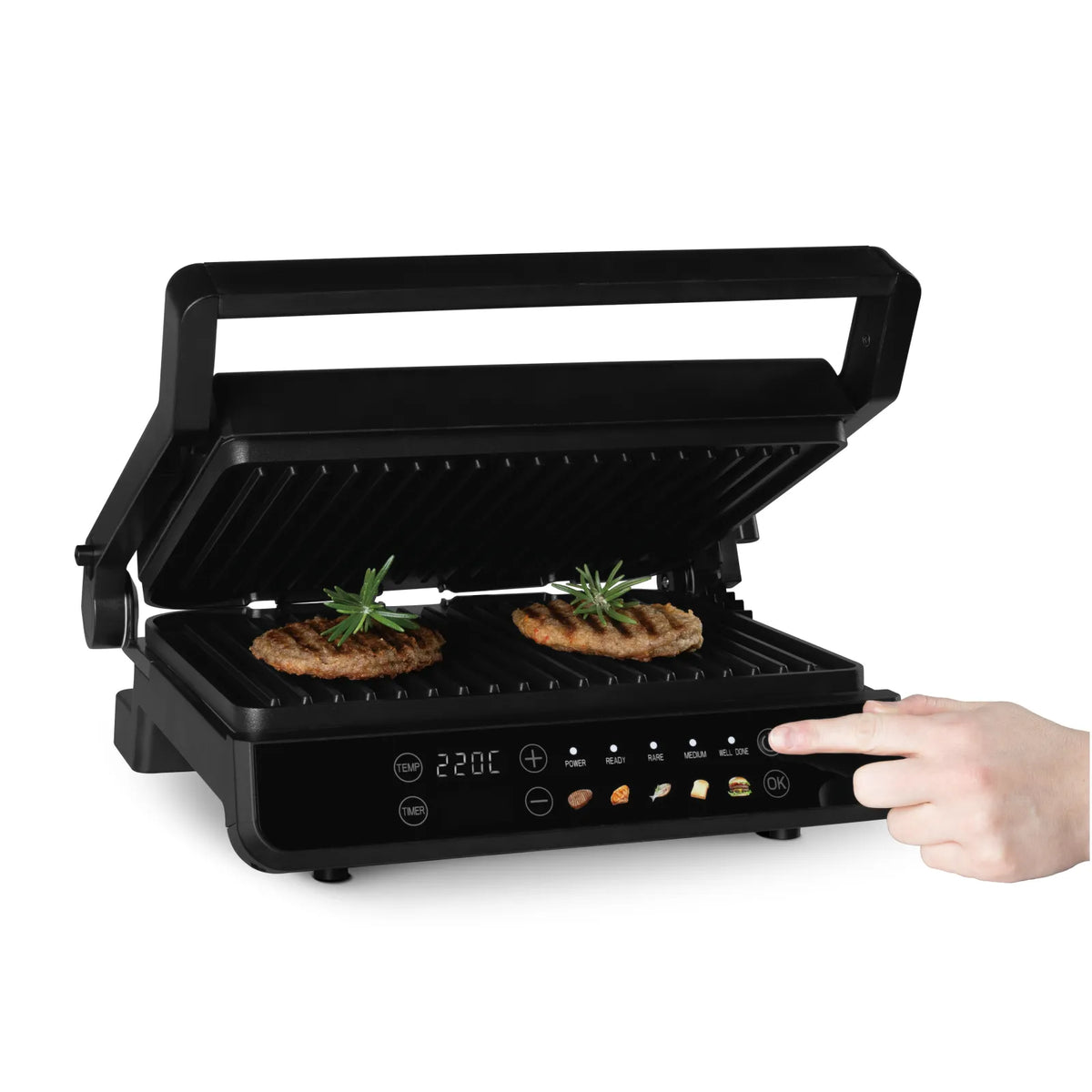 Berlinger Haus Elektromos grill, olajcsepegtetővel (2000 W) – 3. kép