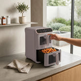 Berlinger Haus Dupla AirFryer átlátszó ablakokkal (5.5+5.5L) – 8. kép