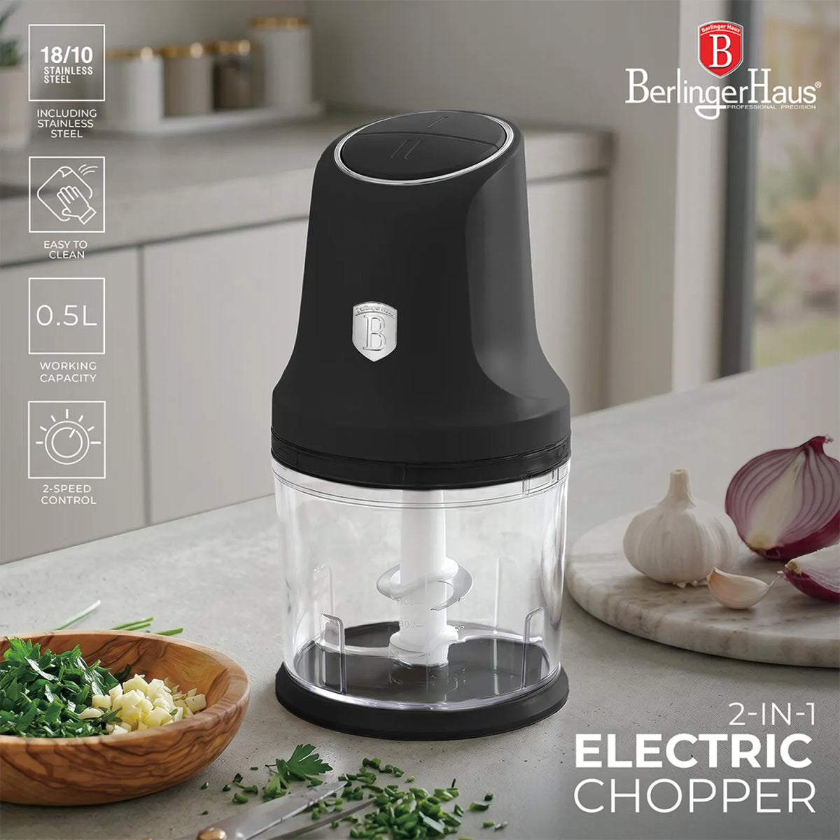 Berlinger Haus Aprító 2 az 1-ben (300 W) – 10. kép