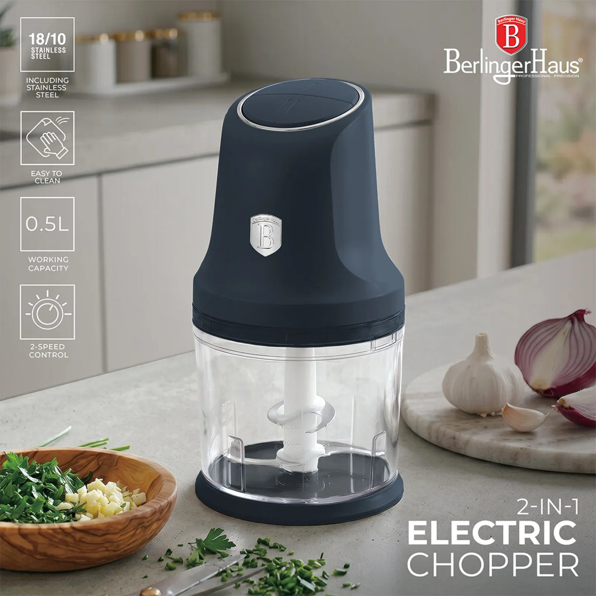 Berlinger Haus Aprító 2 az 1-ben (300 W) – 9. kép