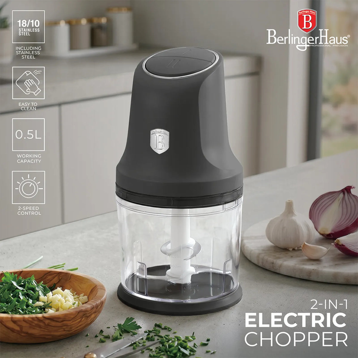 Berlinger Haus Aprító 2 az 1-ben (300 W) – 10. kép