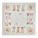 Pamut Asztalterítő 120x120 cm macis Sweet Bear