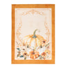 Őszi színes tök mintás pamut konyharuha – 50 × 70 cm – Racconti d'Autunno