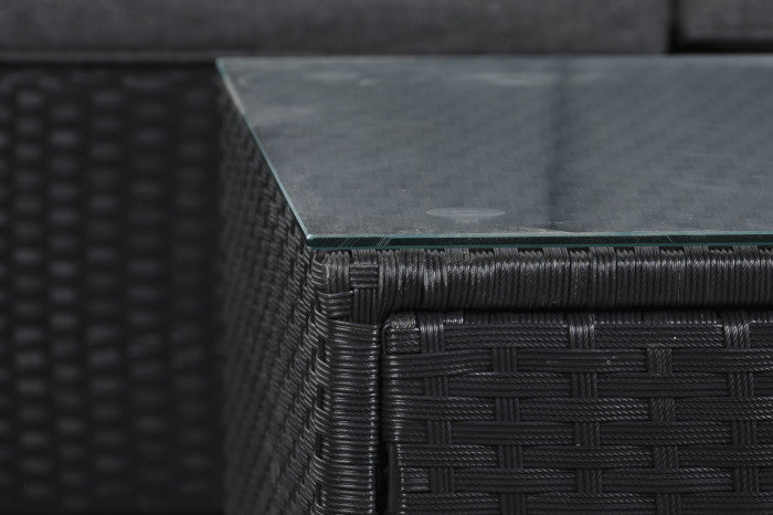 Prémium 7 részes polyrattan kerti bútor szett