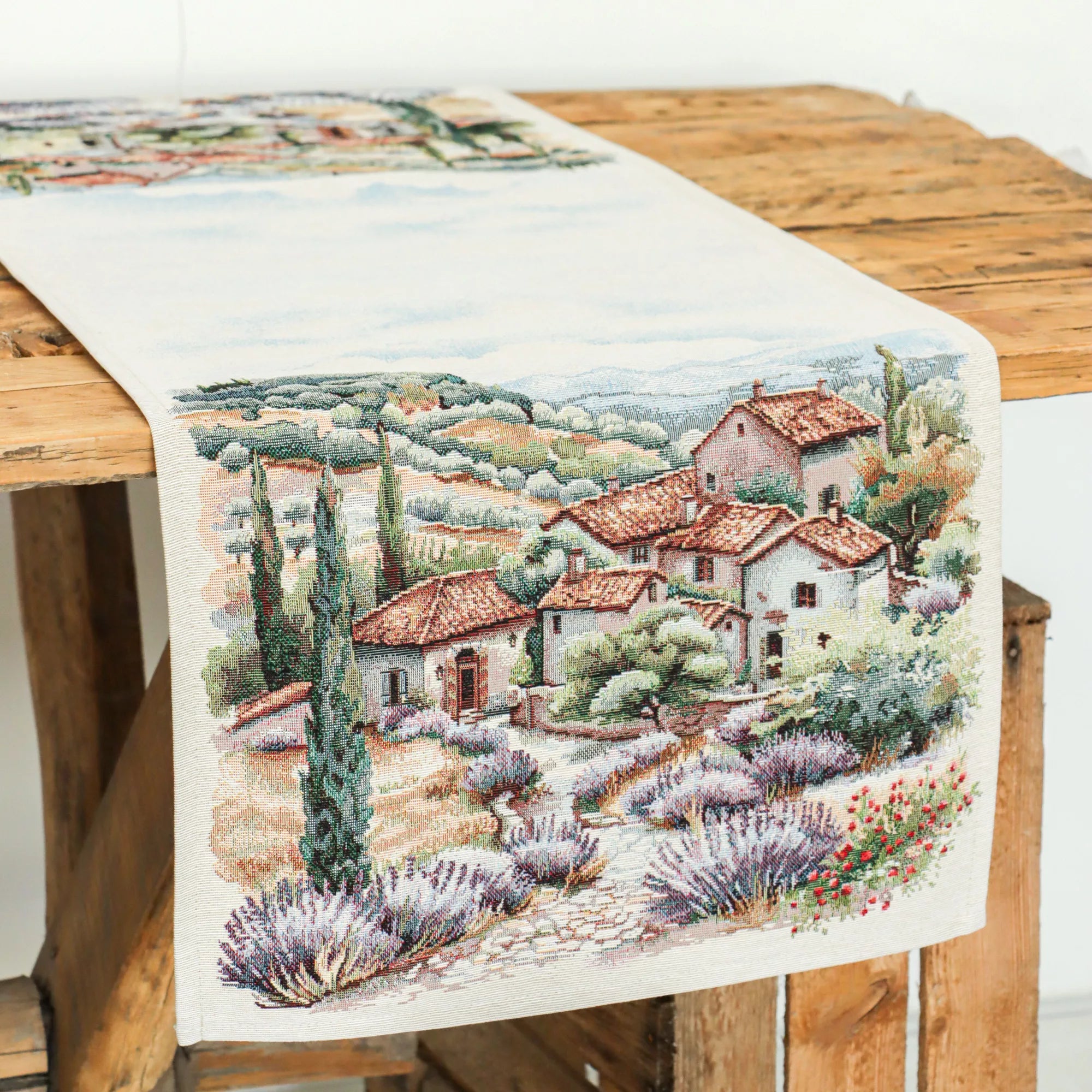 Levendula farm asztali futó 37x100 cmGépi gobelin