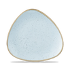 Churchill Stonecast Duck Egg Blue kerámia háromszög tányér 22,9 cm