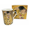 Porcelán bögre 300 ml Klimt A Csók díszdobozban
