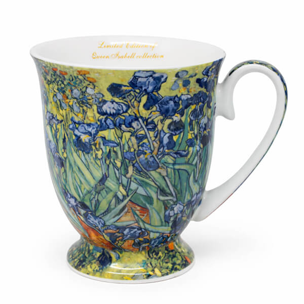Porcelán bögre 300 ml - díszdobozos Van Gogh Íriszek Heritage of Arts