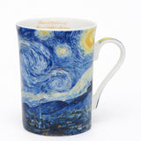 Porcelán bögre 300 ml - díszdobozos Van Gogh Csillagos éj