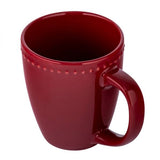 Karácsonyi porcelán bögre piros nagyméretű - 500 ml