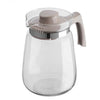 Üveg teáskanna szűrős tetővel - 1500 ml - taupe