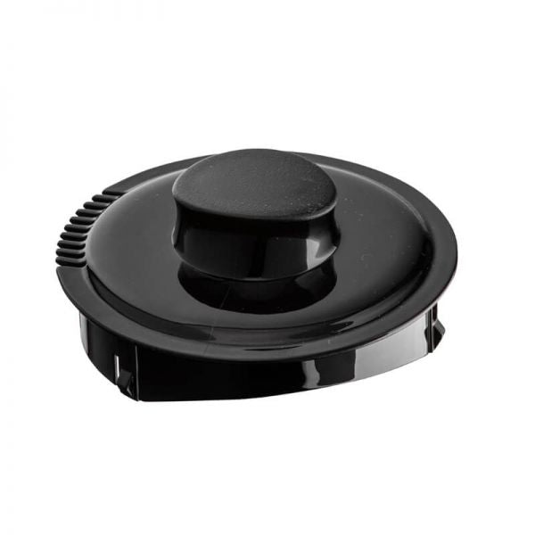 Üveg teáskanna szűrős tetővel - 2 literes - fekete