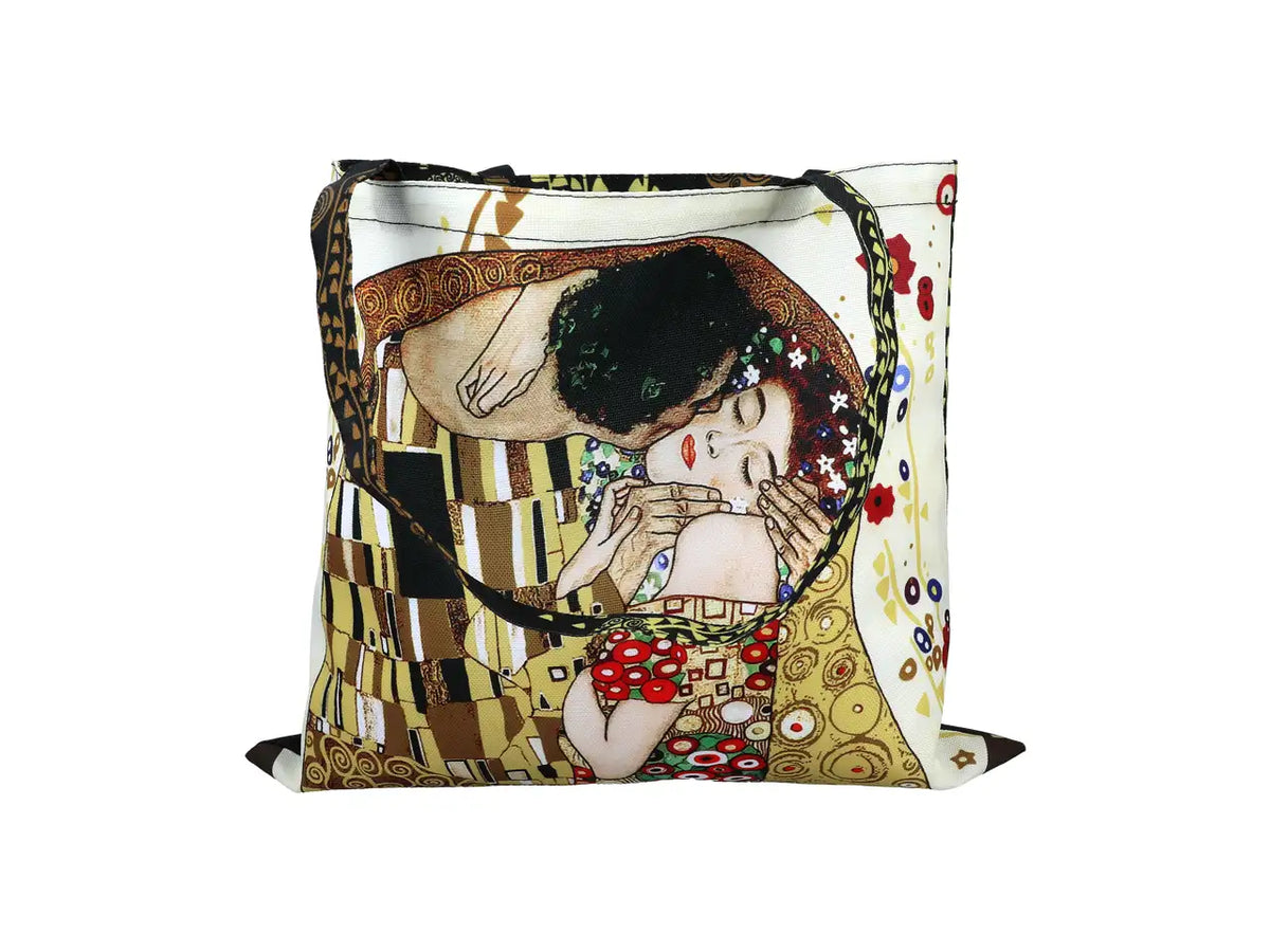 Bevásárlótáska 28x25,5 cm Polyester Klimt A Csók