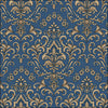 Szalvéta Baroque ornament kék papírszalvéta 33x33 cm 20 db-os