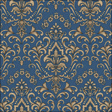 Szalvéta Baroque ornament kék papírszalvéta 33x33 cm 20 db-os