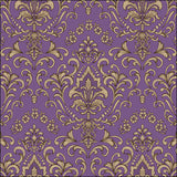 Szalvéta Baroque ornament lila papírszalvéta 33x33 cm 20 db-os