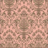 Szalvéta Baroque ornament salmon papírszalvéta 33x33 cm 20 db-os