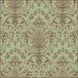 Szalvéta Baroque ornament zöld papírszalvéta 33x33 cm 20 db-os