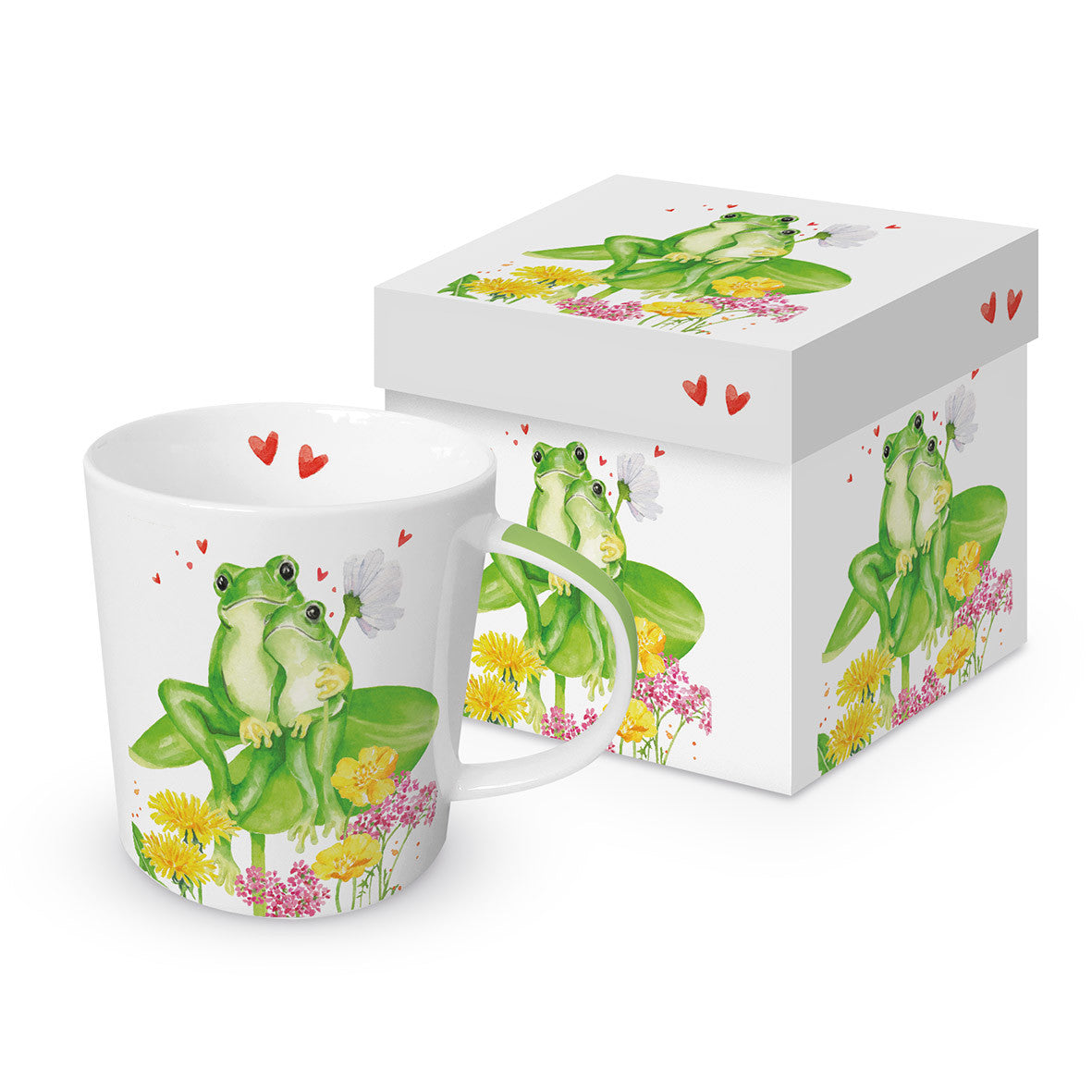 Békás porcelán bögre 400 ml díszdobozban Tina & Tom