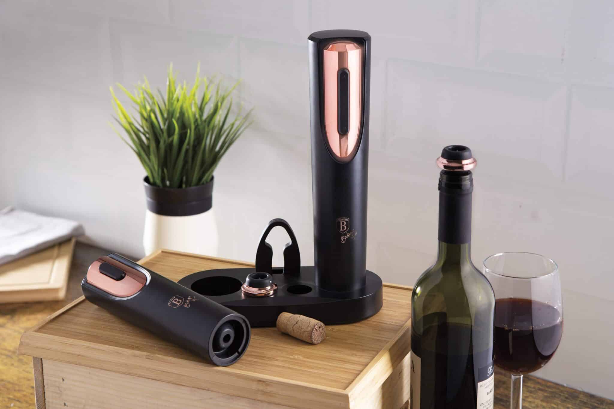 Berlinger Haus 6 részes elektromos bornyitó Black Rose Collection