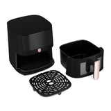 Berlinger Haus AirFryer átlátszó ablakkal 5 L 1400 W Black Rose Collection