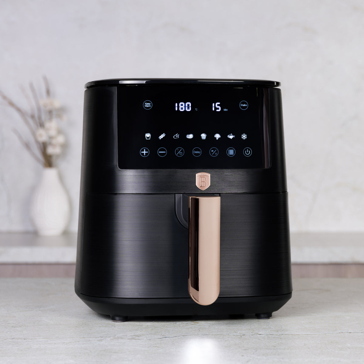 Berlinger Haus AirFryer XXL 5 L 1400 W Black Rose Collection