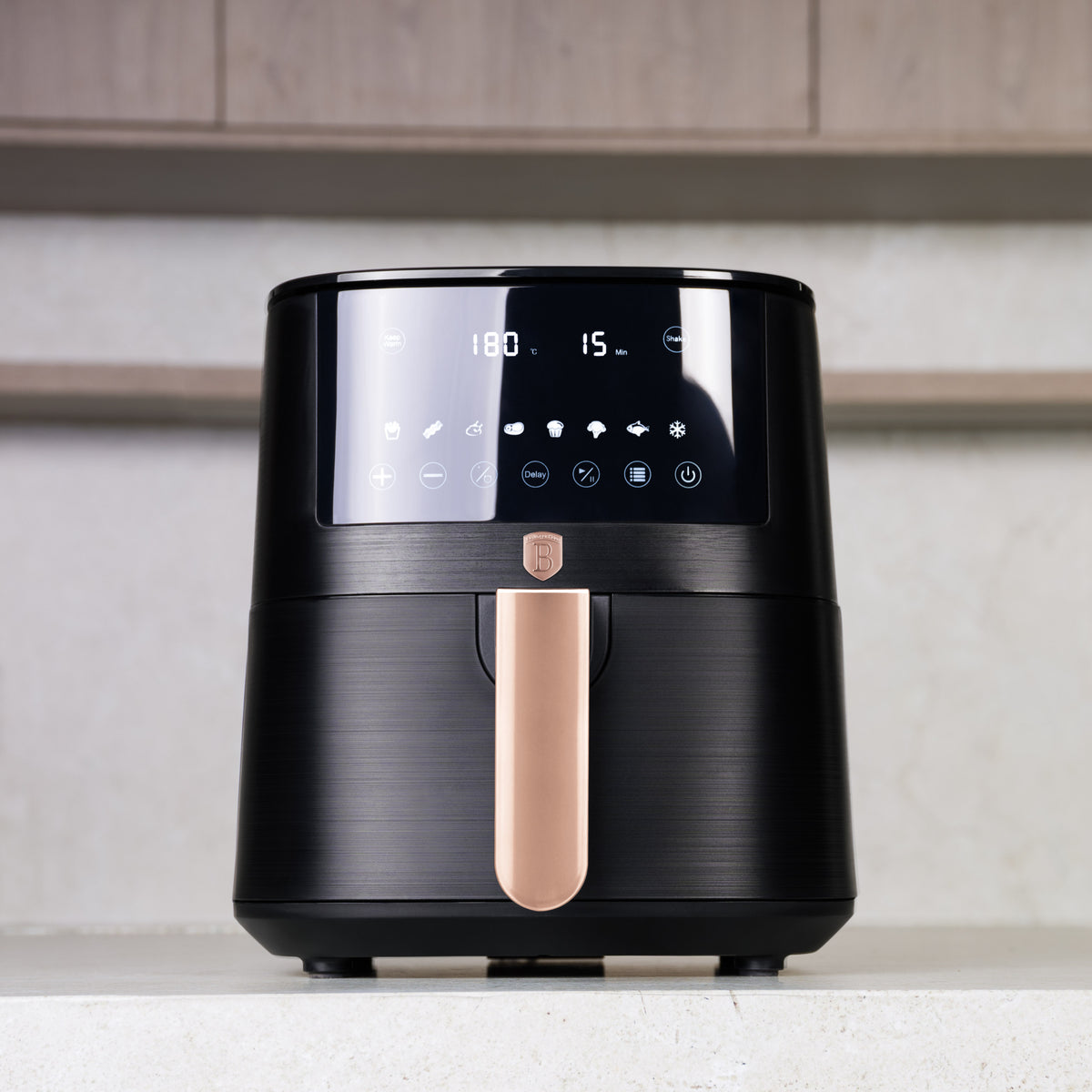 Berlinger Haus AirFryer XXL 5 L 1400 W Black Rose Collection