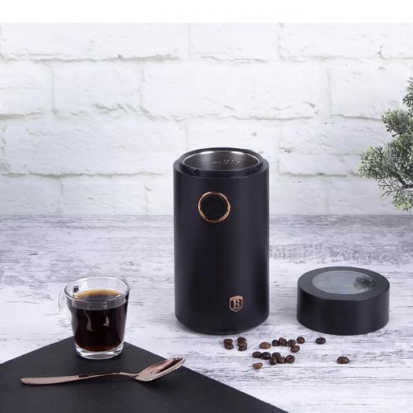 Kávédaráló Berlinger Haus elektromos kávédaráló fekete rose gold