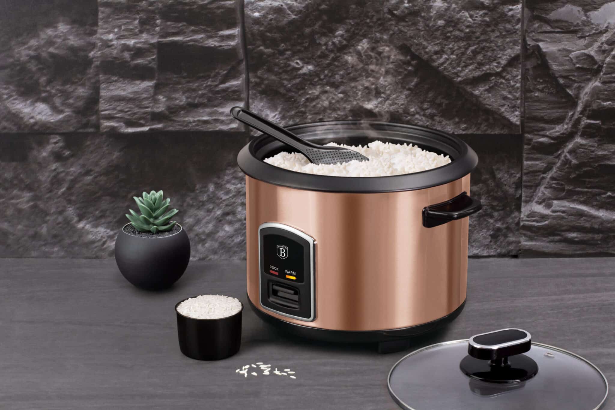 Berlinger Haus Elektromos rizsfőző 700 W Metallic Line Rose Gold Edition