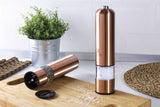 Fűszertartó Berlinger Haus elektromos só- és borsörlő szett - 2 darabos rose gold